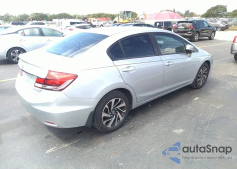 2014 Honda Civic Ex из США, поврежденный, VIN 19XFB2F8XEE060895